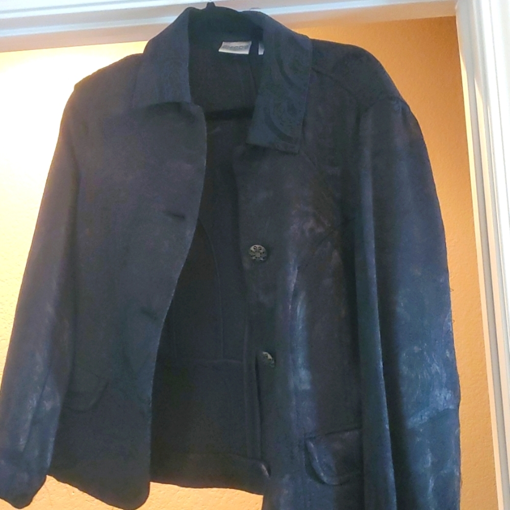 Chico's black jacket
